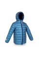 Chłopiec Fluff Kurtka puchowa dziecięca jacket niebieski