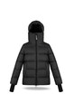 Fluff Kurtka puchowa dziecięca High.chin.guard.jacket czarny AW21