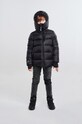 Fluff Kurtka puchowa dziecięca High.chin.guard.jacket czarny