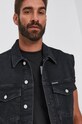 Calvin Klein Jeans Bezrękawnik jeansowy J30J319120.4890 czarny J30J319120.4890