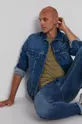 granatowy Pepe Jeans Kurtka jeansowa