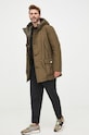 Woolrich piumino parka ARCTIC CFWOOU0483MRUT0001 verde AW22