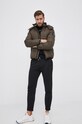 Calvin Klein Jeans Kurtka J30J319057.4890 J30J319057.4890 zielony AW22