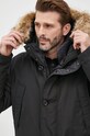 BOSS pehely parka 50454577 fekete