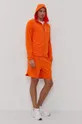 Μπουφάν Calvin Klein Performance πορτοκαλί