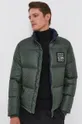 Пухова куртка Armani Exchange зелений