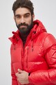 Péřová bunda Polo Ralph Lauren červená 710849776003