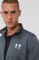 szary Under Armour bluza treningowa Pique 1366202