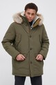 Wrangler Parka W4D0WXXIX zielony AW21