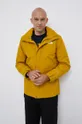 żółty The North Face kurtka Męski