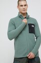 Μπλούζα The North Face M HOMESAFE FULL ZIP FLEECE πράσινο NF0A55HLV1T1