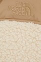 Páperová bunda The North Face Sherpa Nuptse Jacket NF0A5A8411G1 béžová