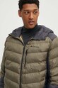Columbia kurtka sportowa Labyrinth Loop Hooded Ja zielony 1957343