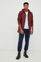 Sportovní bunda Jack Wolfskin 1206381 burgundské AW22
