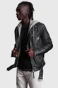 Δερμάτινο jacket AllSaints Ανδρικά