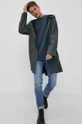 Rains Kurtka przeciwdeszczowa 1202 Long Jacket 100 % Poliuretan