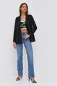 Blazer s příměsí vlny Twinset 212TT2191 černá AW21