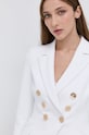 Elisabetta Franchi Marynarka biały GI97516E2