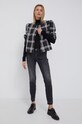 Sisley Marynarka z domieszką wełny 28L5525K6.911 czarny AW21