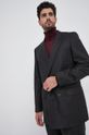 Vlněný oblek Hugo  Podšívka: 100% Viskóza Hlavní materiál: 2% Elastan, 98% Virgin vlna
