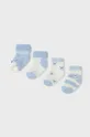 голубой Детские носки Mayoral Newborn (4-Pack) Для мальчиков