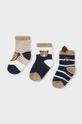 καφέ Παιδικές κάλτσες Mayoral Newborn (3-Pack) Για αγόρια
