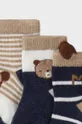 Детские носки Mayoral Newborn (3-Pack) коричневый