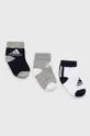 sivá Detské ponožky adidas Performance H16378 Chlapčenský