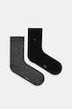 Чорапи Tommy Hilfiger (2 чифта) изчистен черен 100001493.