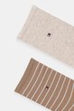 Κάλτσες Tommy Hilfiger 2-pack 100001494. μπεζ AW25