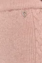 ροζ Παντελόνι από μείγμα μαλλιού Guess