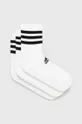 bijela Čarape adidas Ženski
