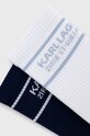 Karl Lagerfeld Skarpetki (2-pack) 211W6005 211W6005 granatowy AW21