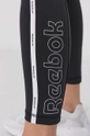 czarny Reebok Legginsy GS9349