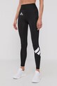 adidas Performance Legginsy GR8046 GR8046 czarny AW21