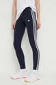 granatowy adidas Legginsy H07771 Damski