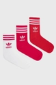 fioletowy adidas Originals Skarpetki (3-PACK) H32335 Damski