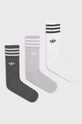 adidas Originals Skarpetki (3-pack) H62021 skarpetki długie szary H62021