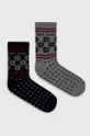 sivá Ponožky s prímesou vlny Pepe Jeans Dámsky