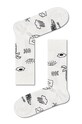 Îmbrăcăminte Happy Socks Șosete Black And White (4-Pack) XBWH09.9100 multicolor
