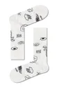 Happy Socks zokni Black And White (4-Pack)  86% pamut, 2% elasztán, 12% poliamid