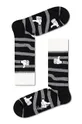Κάλτσες Happy Socks Black And White (4-Pack) Γυναικεία