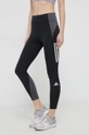 czarny adidas Performance Legginsy GV2122 Damski