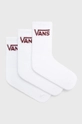 biały Vans Skarpetki (3-pack) Damski