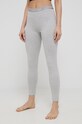 Pyžamové legíny Calvin Klein Underwear pletenina šedá 000QS6758E.4890