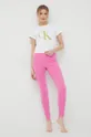 Κολάν πιτζάμας Calvin Klein Underwear ροζ