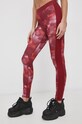 Roxy Legginsy wzorzyste bordowy ERJNP03399