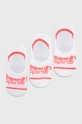 biały Superdry Skarpetki (3-pack) Damski