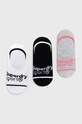 Superdry Skarpetki (3-pack) skarpetki krótkie multicolor WS400010A.64L