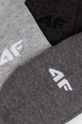 Ponožky 4F (3-Pack) sivá